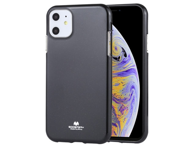 Чехол Mercury Goospery Jelly Case для Apple iPhone 11 (черный, гелевый)