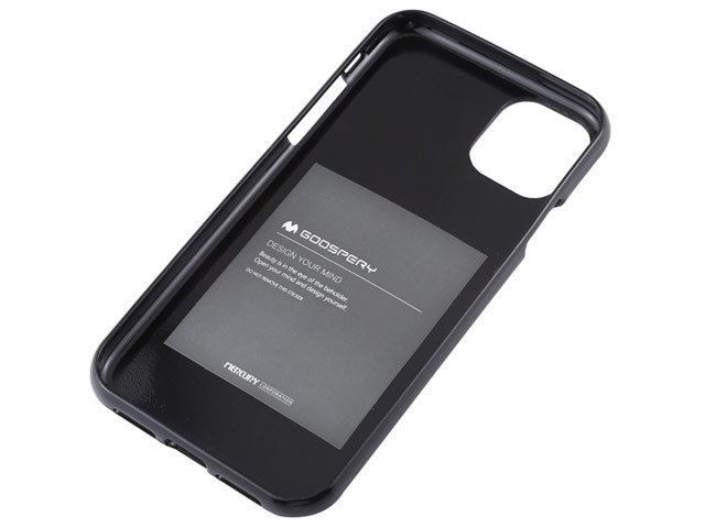 Чехол Mercury Goospery Jelly Case для Apple iPhone 11 (черный, гелевый)