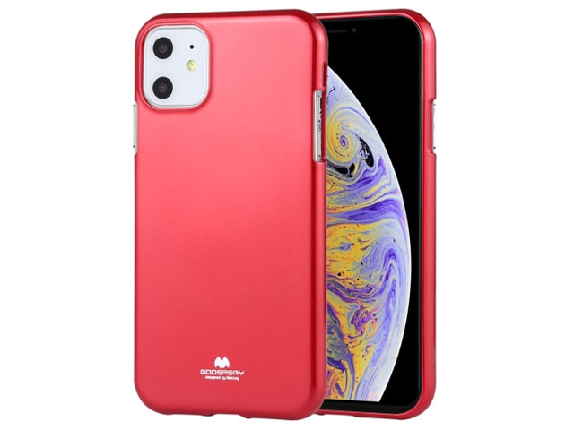 Чехол Mercury Goospery Jelly Case для Apple iPhone 11 (красный, гелевый)