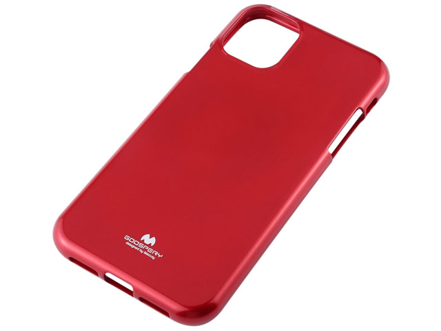 Чехол Mercury Goospery Jelly Case для Apple iPhone 11 (красный, гелевый)