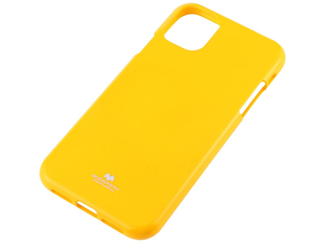 Чехол Mercury Goospery Jelly Case для Apple iPhone 11 (желтый, гелевый)