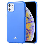 Чехол Mercury Goospery Jelly Case для Apple iPhone 11 (синий, гелевый)