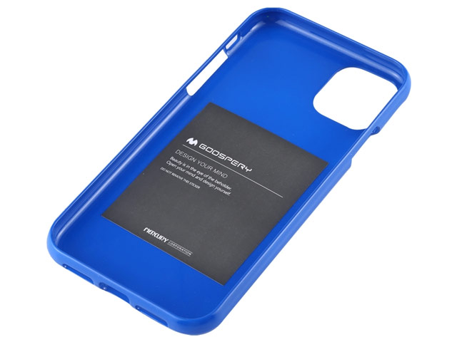 Чехол Mercury Goospery Jelly Case для Apple iPhone 11 (синий, гелевый)