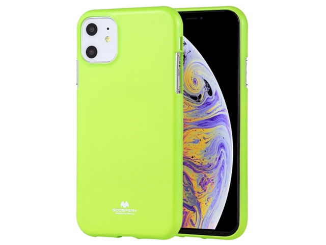 Чехол Mercury Goospery Jelly Case для Apple iPhone 11 (зеленый, гелевый)