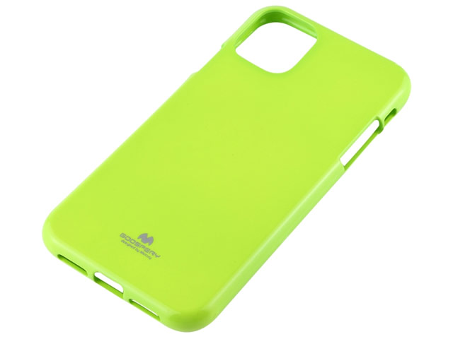 Чехол Mercury Goospery Jelly Case для Apple iPhone 11 (зеленый, гелевый)