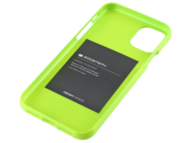 Чехол Mercury Goospery Jelly Case для Apple iPhone 11 (зеленый, гелевый)