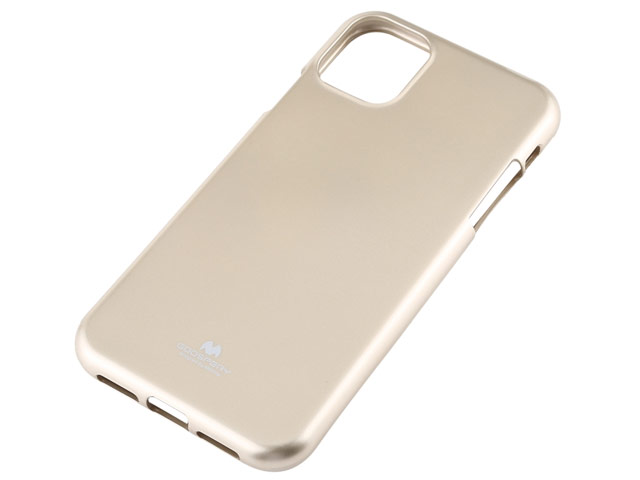 Чехол Mercury Goospery Jelly Case для Apple iPhone 11 (золотистый, гелевый)