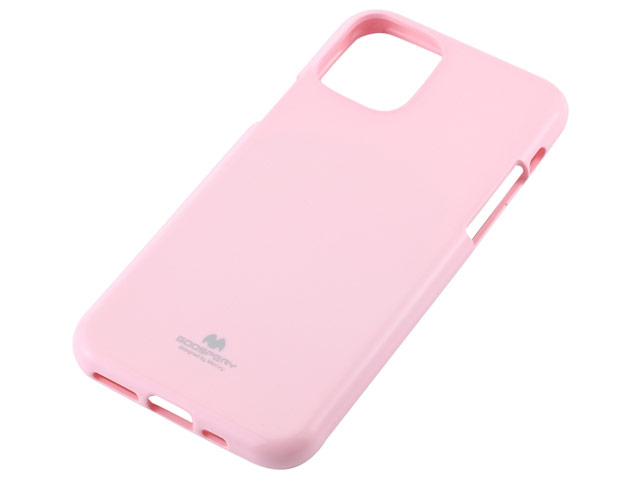 Чехол Mercury Goospery Jelly Case для Apple iPhone 11 pro max (розовый, гелевый)