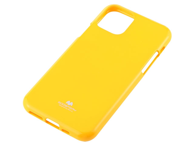 Чехол Mercury Goospery Jelly Case для Apple iPhone 11 pro max (желтый, гелевый)