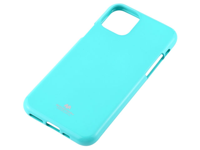 Чехол Mercury Goospery Jelly Case для Apple iPhone 11 pro max (бирюзовый, гелевый)