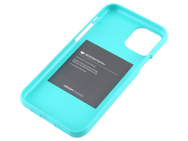 Чехол Mercury Goospery Jelly Case для Apple iPhone 11 pro max (бирюзовый, гелевый)