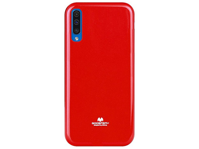 Чехол Mercury Goospery Jelly Case для Samsung Galaxy A50 (красный, гелевый)