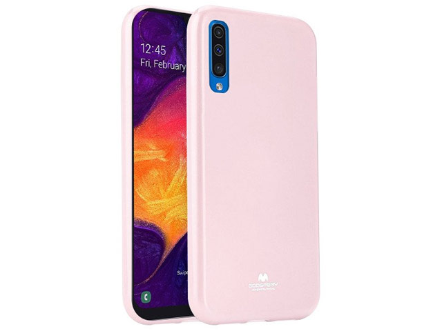 Чехол Mercury Goospery Jelly Case для Samsung Galaxy A50 (розовый, гелевый)