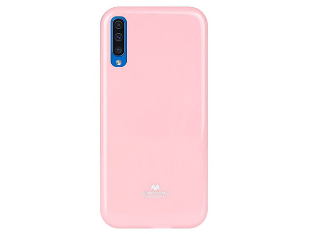 Чехол Mercury Goospery Jelly Case для Samsung Galaxy A50 (розовый, гелевый)