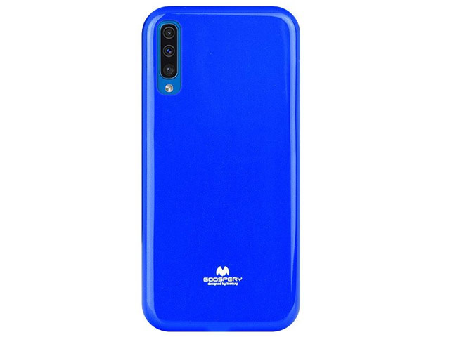 Чехол Mercury Goospery Jelly Case для Samsung Galaxy A50 (синий, гелевый)