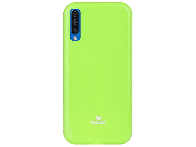 Чехол Mercury Goospery Jelly Case для Samsung Galaxy A50 (зеленый, гелевый)