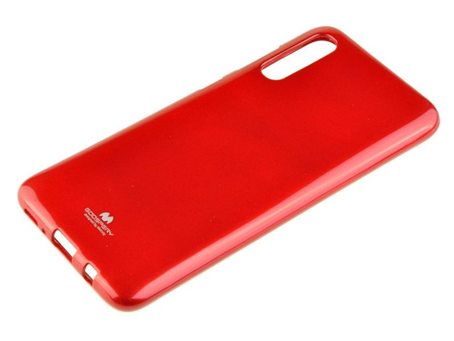 Чехол Mercury Goospery Jelly Case для Samsung Galaxy A70 (красный, гелевый)