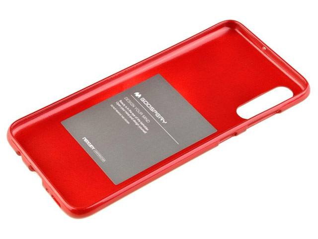 Чехол Mercury Goospery Jelly Case для Samsung Galaxy A70 (красный, гелевый)