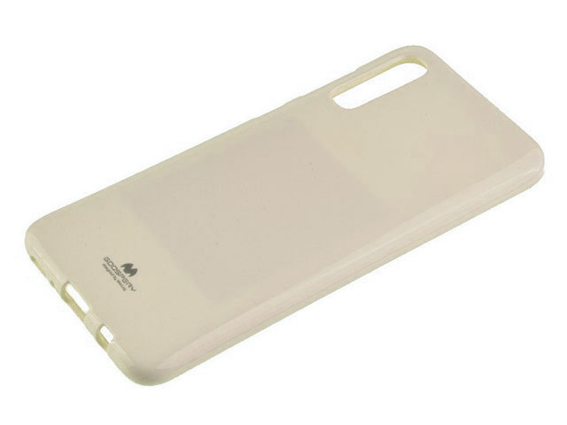 Чехол Mercury Goospery Jelly Case для Samsung Galaxy A70 (белый, гелевый)
