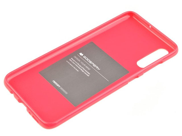 Чехол Mercury Goospery Jelly Case для Samsung Galaxy A70 (малиновый, гелевый)