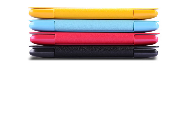 Чехол Nillkin Side leather case для HTC One mini 601e (HTC M4) (желтый, кожанный)