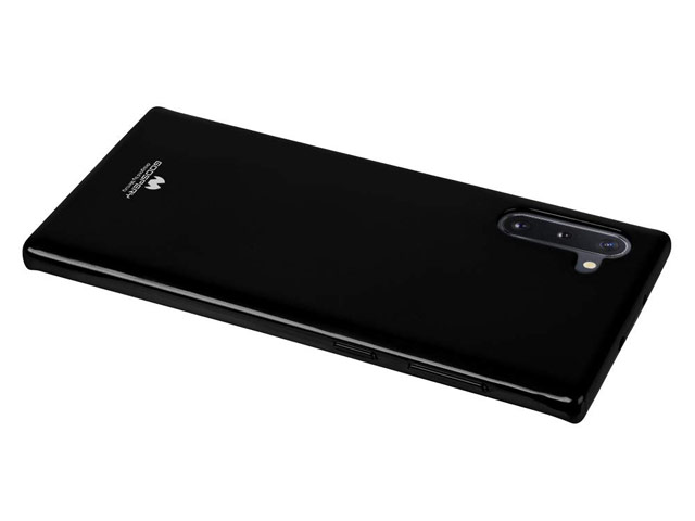 Чехол Mercury Goospery Jelly Case для Samsung Galaxy Note 10 (черный, гелевый)