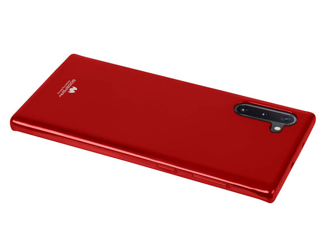 Чехол Mercury Goospery Jelly Case для Samsung Galaxy Note 10 (красный, гелевый)