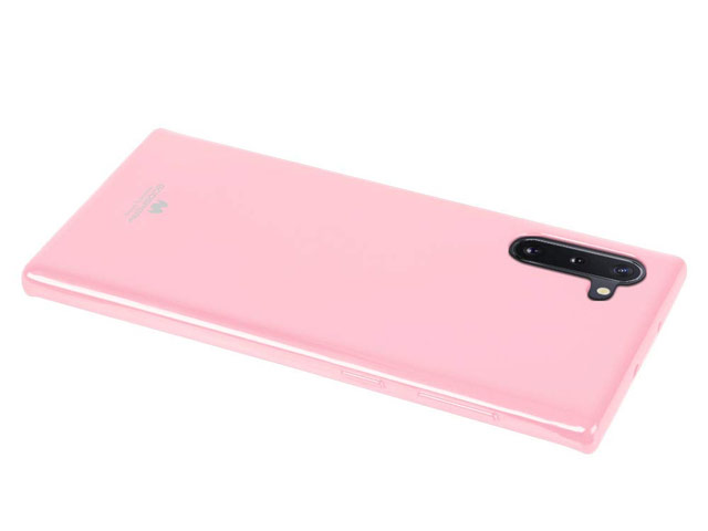 Чехол Mercury Goospery Jelly Case для Samsung Galaxy Note 10 (розовый, гелевый)