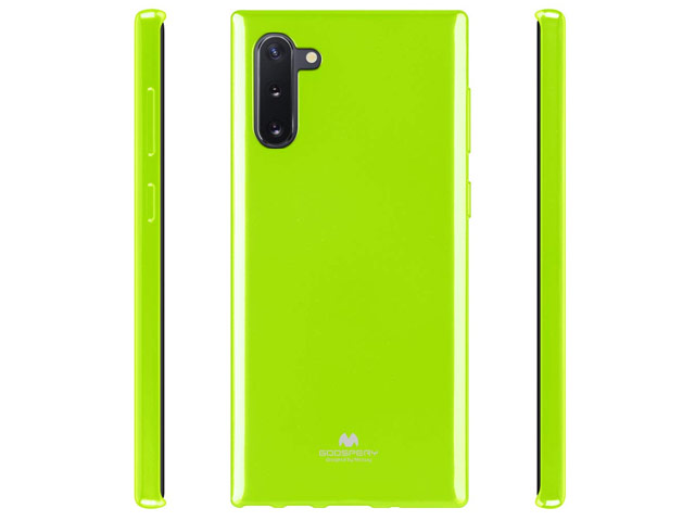 Чехол Mercury Goospery Jelly Case для Samsung Galaxy Note 10 (зеленый, гелевый)
