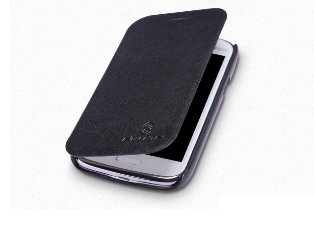 Чехол Nillkin Side leather case для Samsung Galaxy Core i8262 (черный, кожанный)
