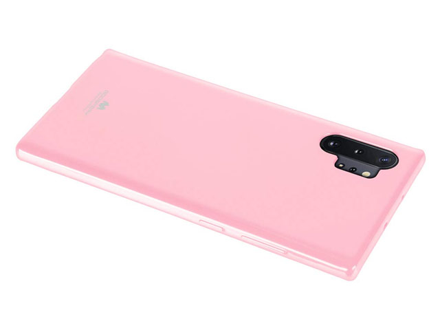 Чехол Mercury Goospery Jelly Case для Samsung Galaxy Note 10 plus (розовый, гелевый)