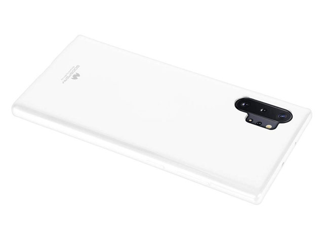 Чехол Mercury Goospery Jelly Case для Samsung Galaxy Note 10 plus (белый, гелевый)