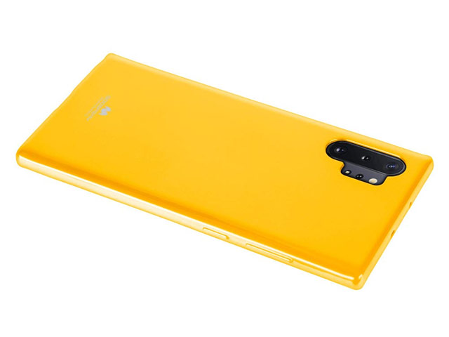 Чехол Mercury Goospery Jelly Case для Samsung Galaxy Note 10 plus (желтый, гелевый)
