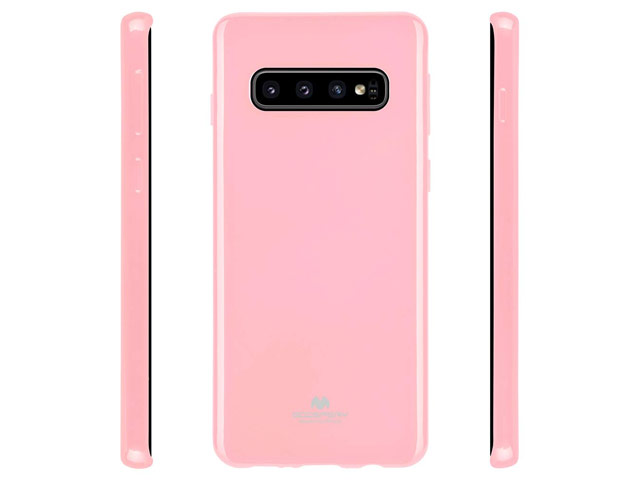 Чехол Mercury Goospery Jelly Case для Samsung Galaxy S10 (розовый, гелевый)