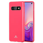 Чехол Mercury Goospery Jelly Case для Samsung Galaxy S10 (малиновый, гелевый)