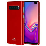 Чехол Mercury Goospery Jelly Case для Samsung Galaxy S10 plus (красный, гелевый)