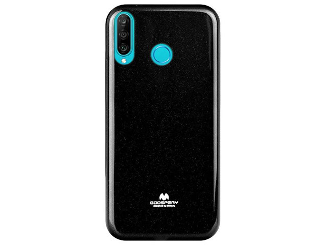 Чехол Mercury Goospery Jelly Case для Huawei P30 lite (черный, гелевый)