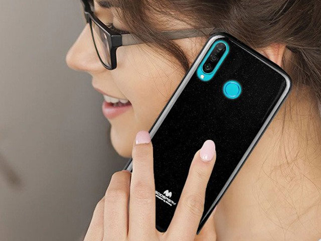 Чехол Mercury Goospery Jelly Case для Huawei P30 lite (черный, гелевый)