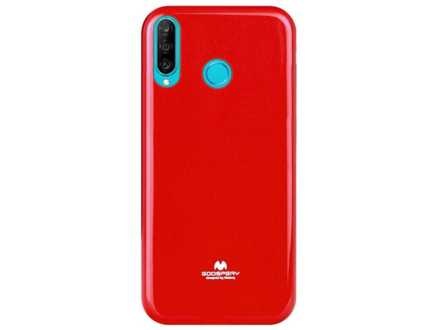 Чехол Mercury Goospery Jelly Case для Huawei P30 lite (красный, гелевый)