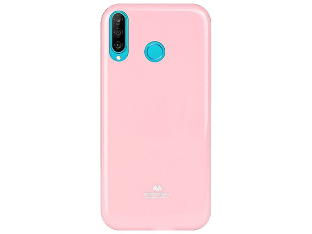 Чехол Mercury Goospery Jelly Case для Huawei P30 lite (розовый, гелевый)