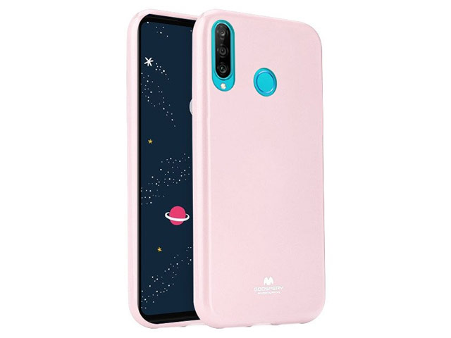 Чехол Mercury Goospery Jelly Case для Huawei P30 lite (розовый, гелевый)