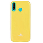 Чехол Mercury Goospery Jelly Case для Huawei P30 lite (желтый, гелевый)