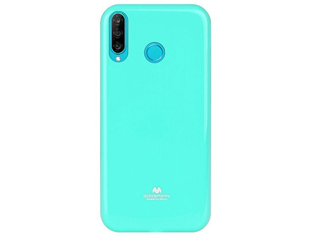 Чехол Mercury Goospery Jelly Case для Huawei P30 lite (бирюзовый, гелевый)