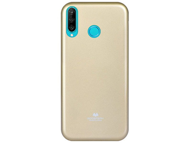 Чехол Mercury Goospery Jelly Case для Huawei P30 lite (золотистый, гелевый)