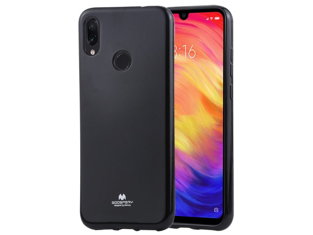 Чехол Mercury Goospery Jelly Case для Xiaomi Redmi 7 (черный, гелевый)