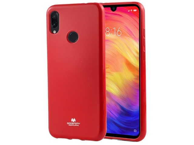 Чехол Mercury Goospery Jelly Case для Xiaomi Redmi 7 (красный, гелевый)