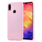 Чехол Mercury Goospery Jelly Case для Xiaomi Redmi 7 (розовый, гелевый)