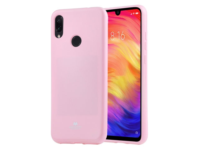 Чехол Mercury Goospery Jelly Case для Xiaomi Redmi 7 (розовый, гелевый)