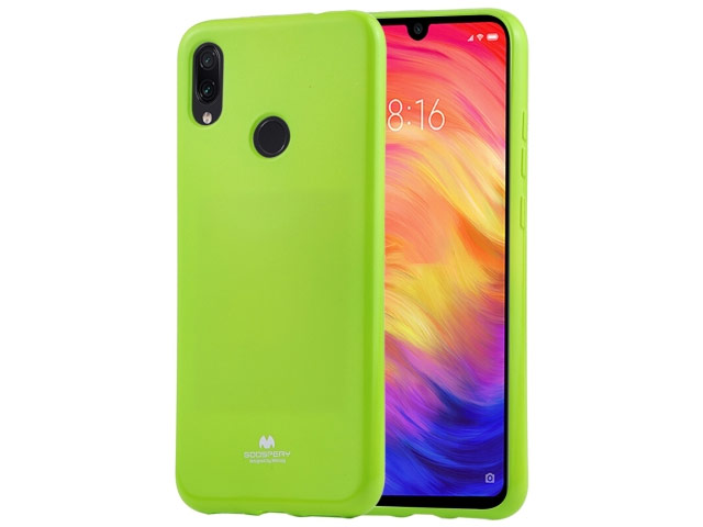 Чехол Mercury Goospery Jelly Case для Xiaomi Redmi 7 (зеленый, гелевый)