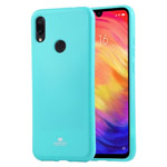 Чехол Mercury Goospery Jelly Case для Xiaomi Redmi 7 (бирюзовый, гелевый)